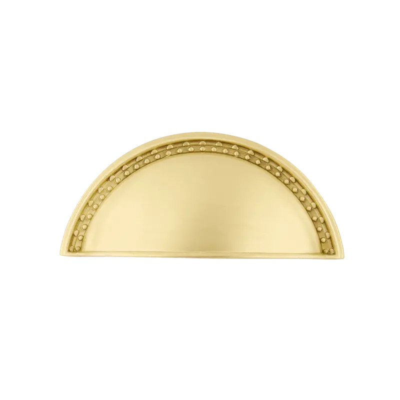 Satin Brass Meadows Cup Pull 1