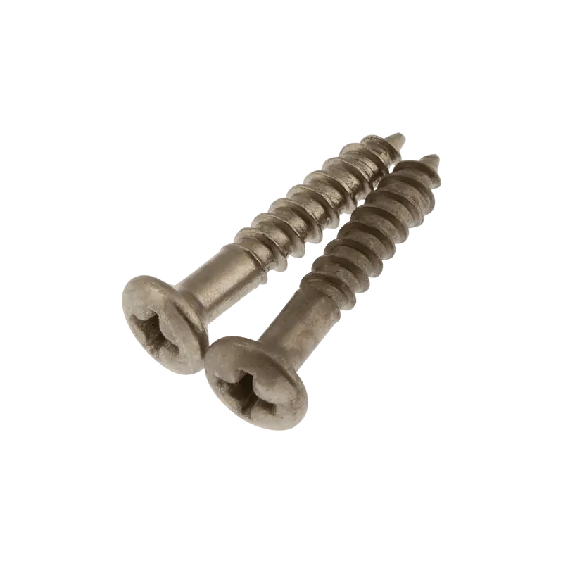 Satin Nickel Replacement Screws 1
