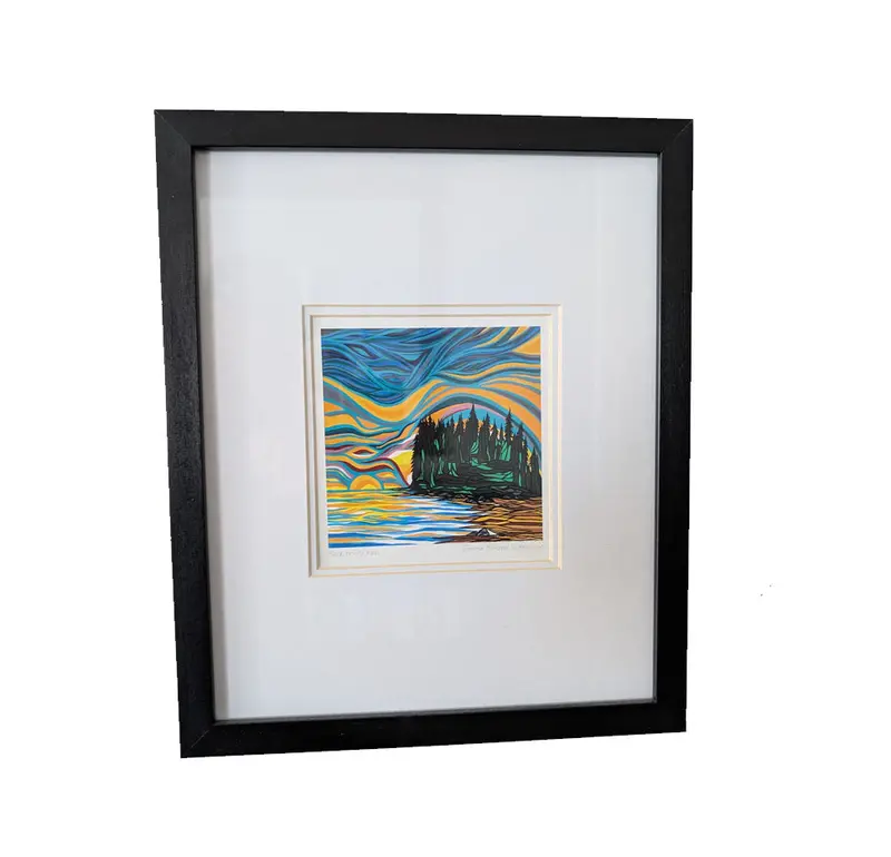 Shawna Boulette Grapentine Framed Art Cards – Celebrated Series Of 11 Distinct Illustrations 1