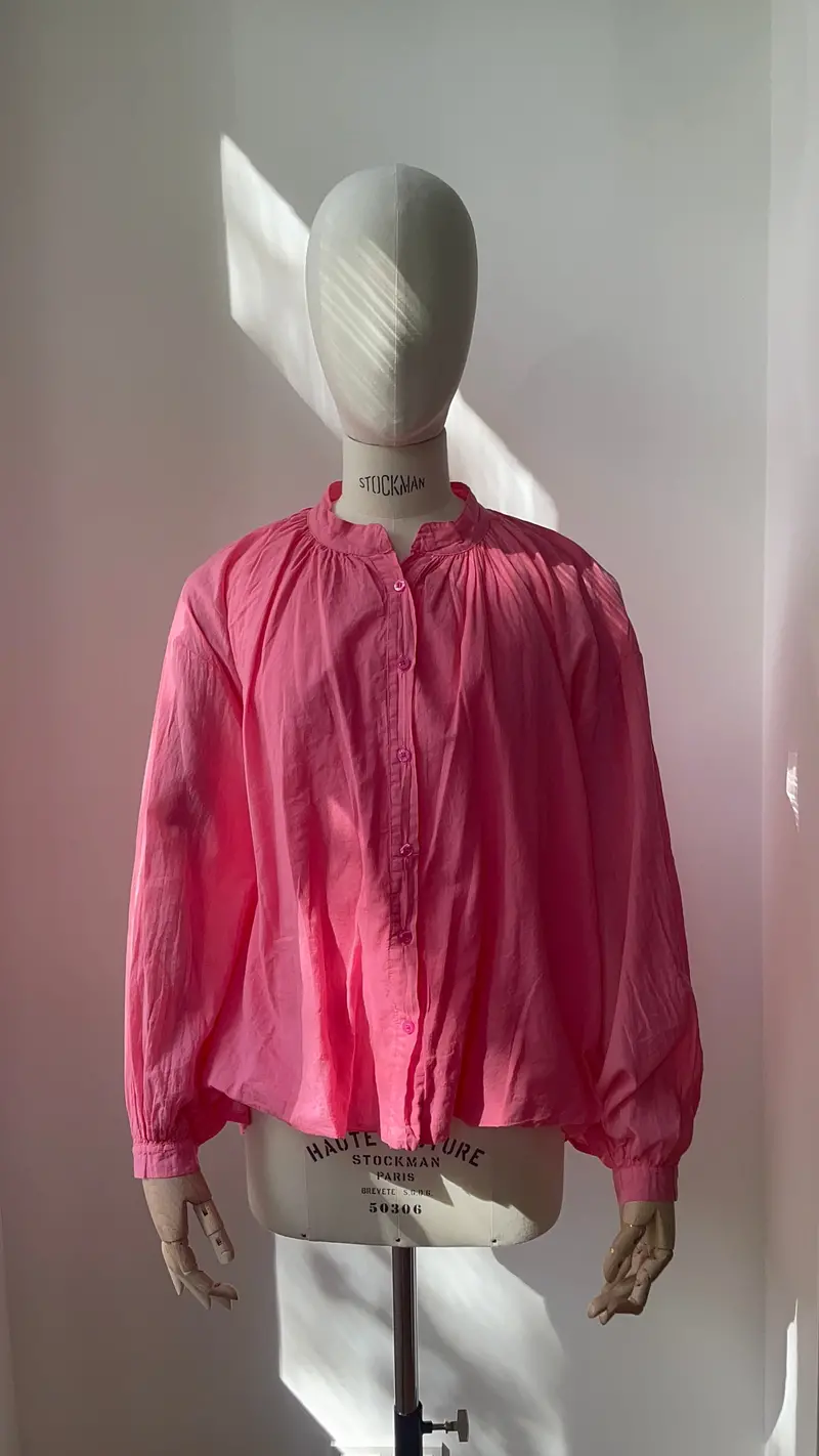 Soft Pink Summer Blouse 1