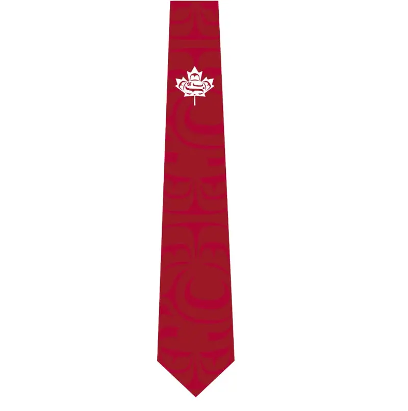 Standing Together Silk Tie – Two Distinct Indigenous-Inspired Patterns 1