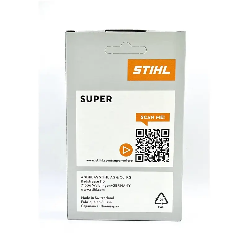 Stihl 63Ps 50 Chainsaw Chain – Picco Super, 63 Drive Links, .3/8" Pitch, .050" Gauge, Fits 14" Bar (Model 3617 005 0050) 1