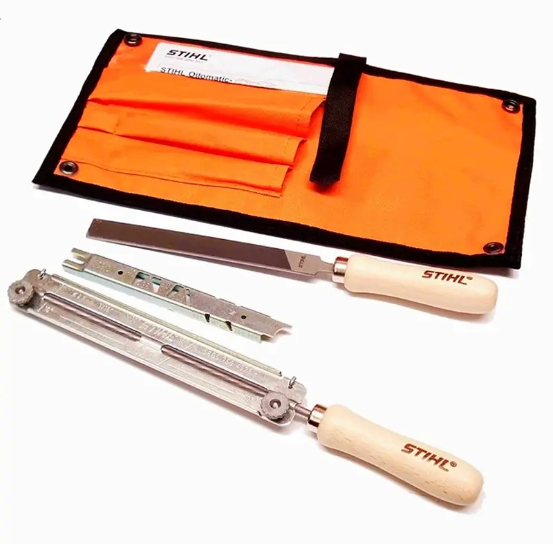 Stihl Complete Chain Filing Kit For 1/4"/3/8" & 5/32" Chains – Versatile Sharpening System (Model 5605 007 1027) 1