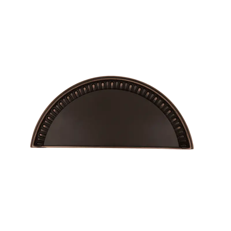 Timeless Bronze Egg & Dart Cup Pull 1
