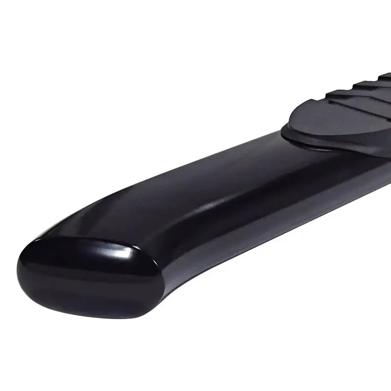 Trailfx A7021B Oval Step-Side Bed Step Kit – 5-Inch Drop, Powder-Coated Black Steel 1