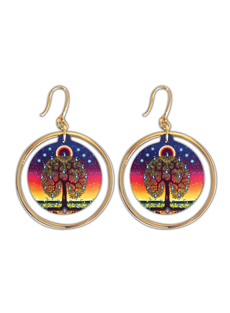 Tree Of Life Vegan Earrings By James Jacko 1