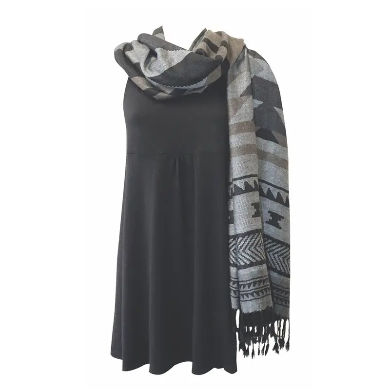 Visions Of Our Ancestors Shawl By Coast Salish Artist Leila Stogan 1