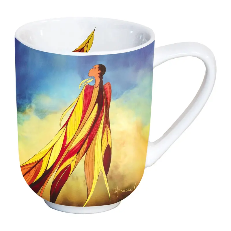 Walk Beyond Ceramic Mug (16 Oz) By Maxine Noel, Sioux Artist 1
