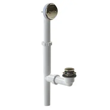 Watco Model 500 Foot-Actuated Pvc Bath Waste Assembly – Chrome-Plated Finish 1