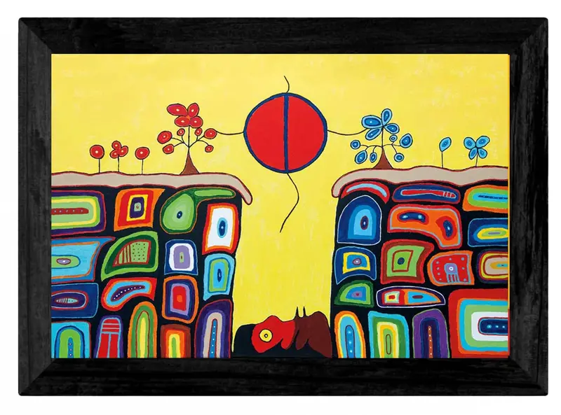 Which Way Wall Art Print By Indigenous Canadian Artist Dave Pelletier