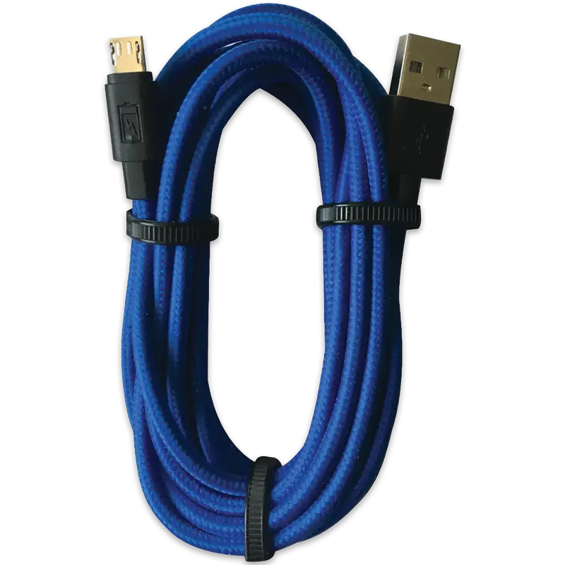 Wing Rack Charging Cable Assortment – 10-Foot Cords, 10-Pack (Sku 88482) 1