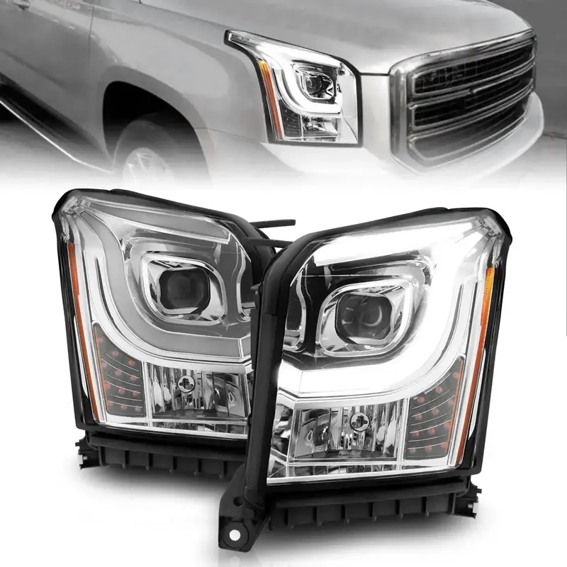 Anzo Usa Projector Headlight Assembly – Modern Led-Style Design (Part #111536) 1