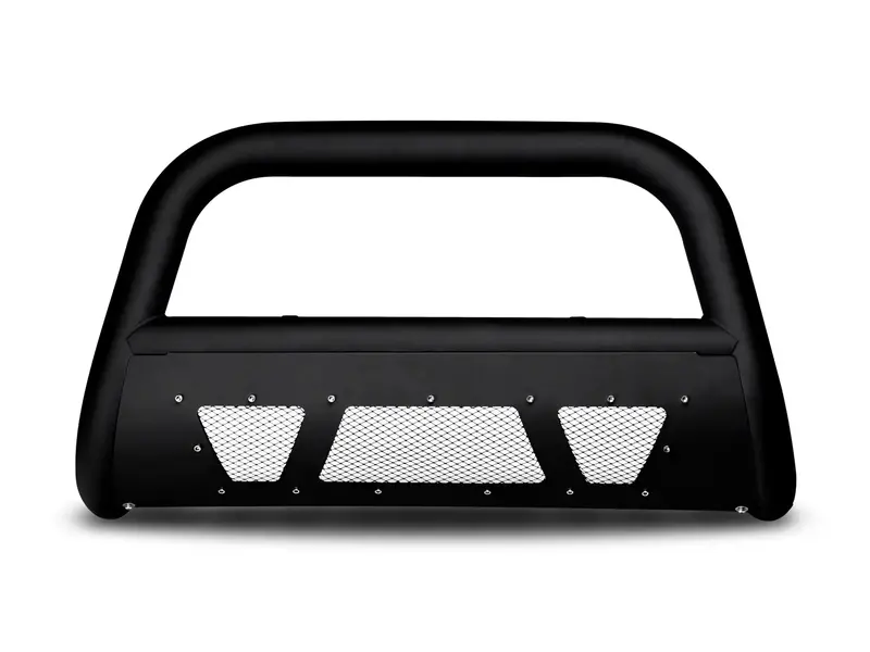 Armordillo Matte Black Bull Bar With Skid Plate For 2009–2013 Honda Pilot Ms Series 1