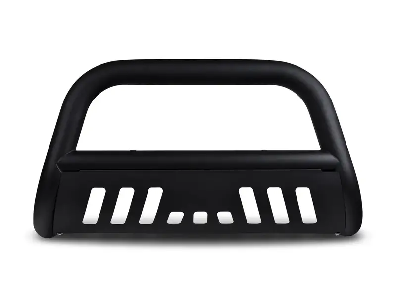 Armordillo Usa Bull Bar For 2006–2008 Lincoln Mark Lt – Matte Black With Skid Plate 1