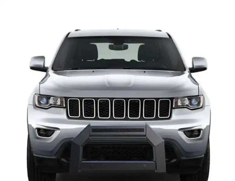 Black Horse Off-Road Matte Steel Rear Bumper – No Skid Plate Version For Jeep 1