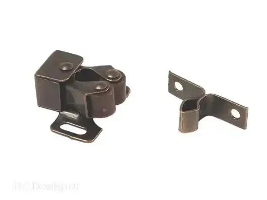 Double Roller Catch Set – 2-Pack Heavy-Duty Cabinet Or Door Latch Hardware 1