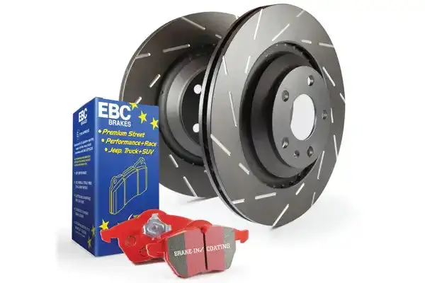 Ebc Brakes S4Kf1303 Slotted Front Rotors – Engineered To Reduce Wind Noise 1