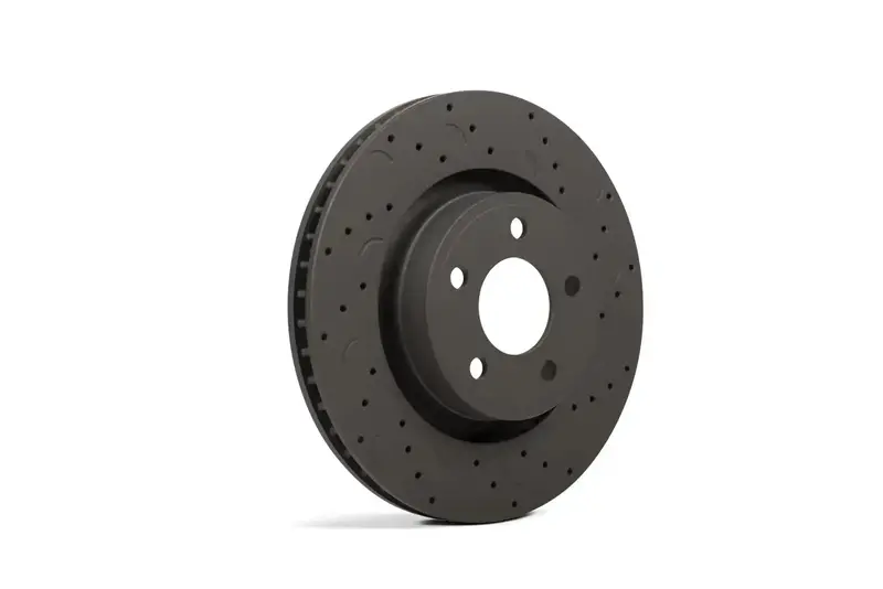 Hawk Performance Talon Drilled & Slotted Brake Rotors – Cross-Drilled, High-Performance Design 1