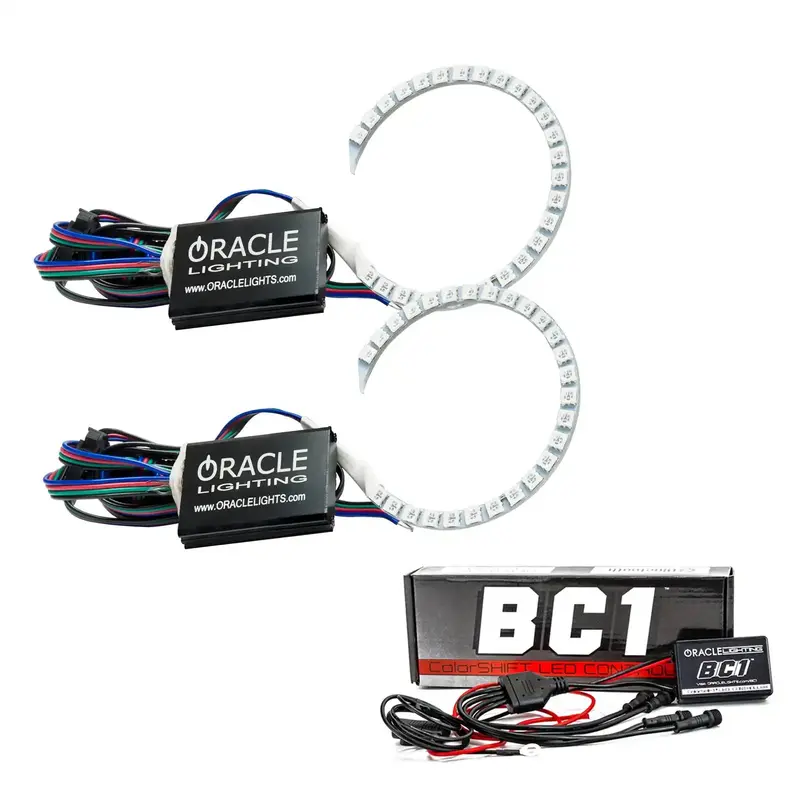 Oracle Lighting Colorshift Halo Kit – Model 2239-335 With Bc1 Controller (Rgbw Led Rings) 1