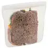 Reusable 3-Cup Clear Silicone Storage Bag – Food-Safe And Dishwasher-Safe 1
